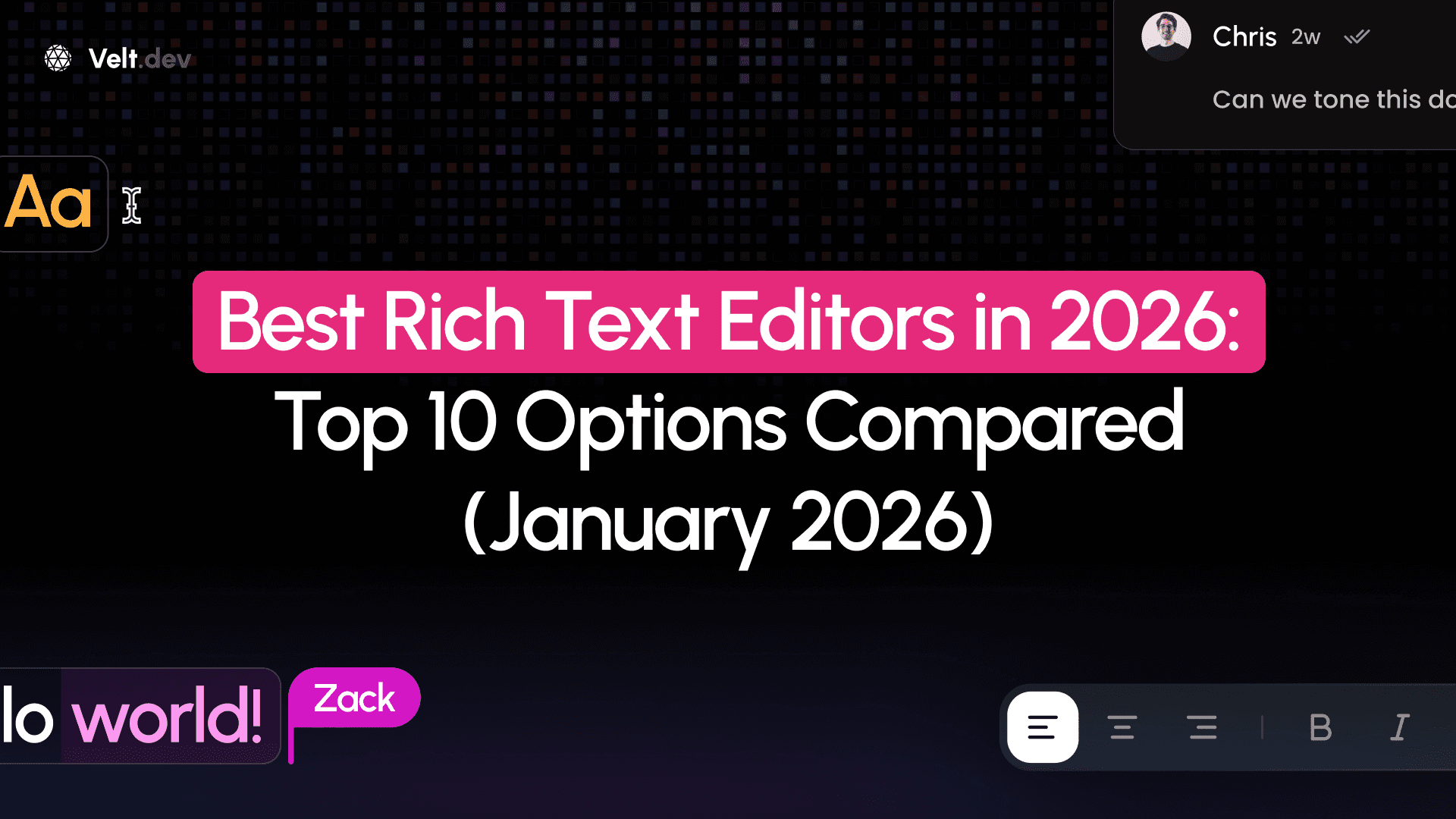 Best Rich Text Editors in 2026: Top 10 Options Compared (January 2026)
