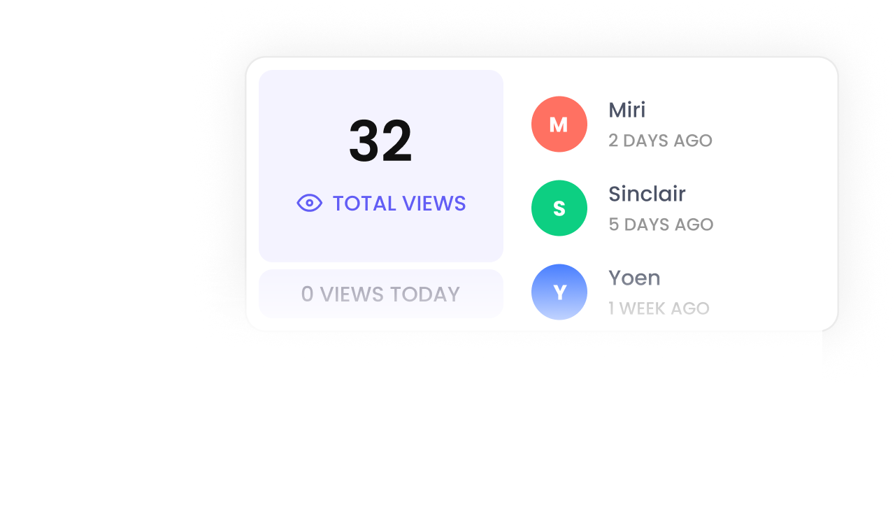 View Analytics